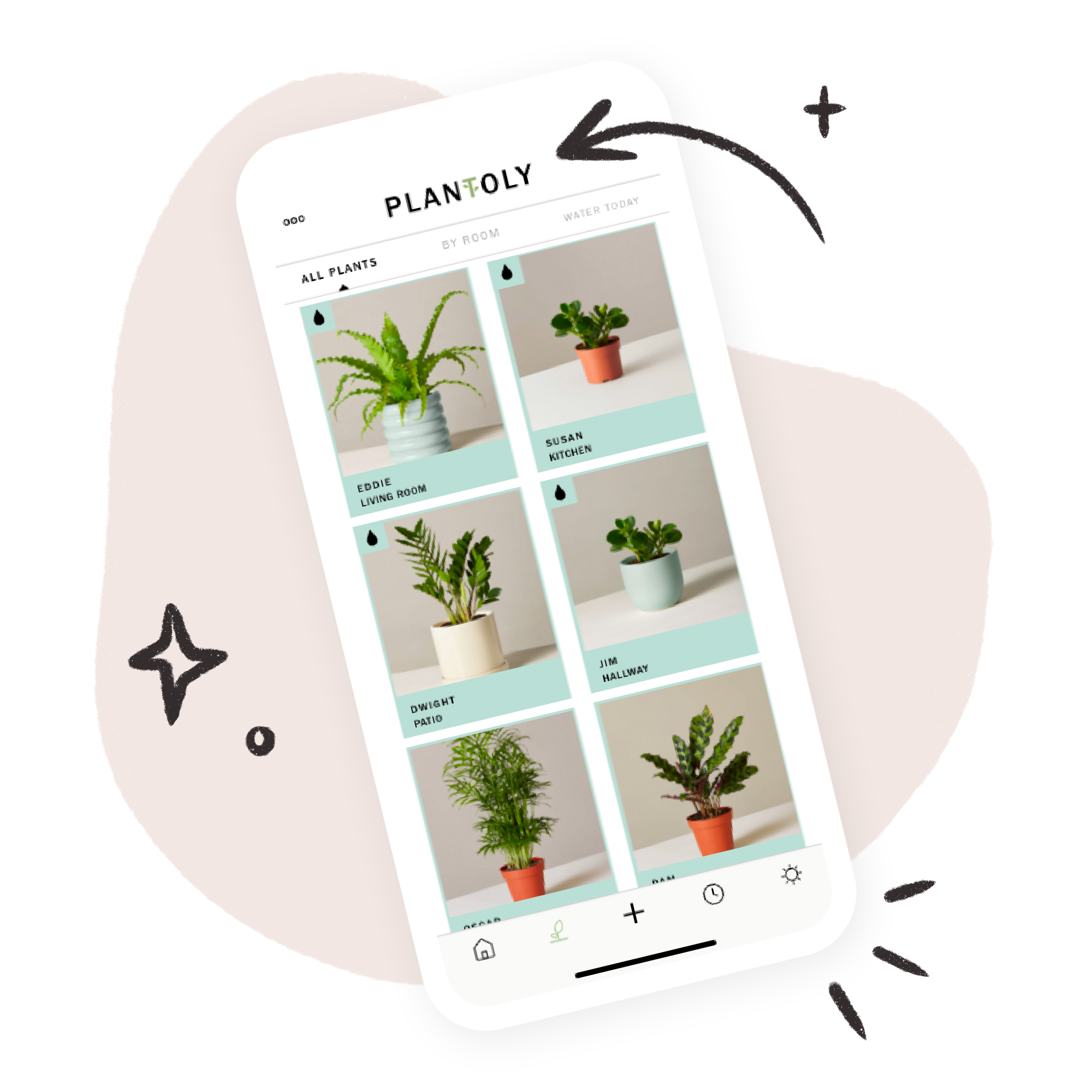 PLANTOLY Premier Plant Management App